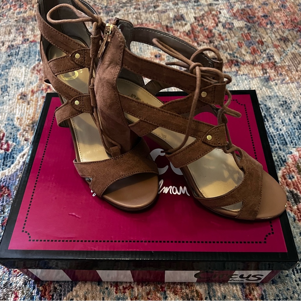 Circus by Sam E Lace Up Ankle Boots